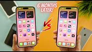 iPhone 15 Plus VS iPhone 15 Pro Max - 6 Months Later!!
