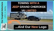 JEEP GRAND CHEROKEE V6 TOWING// OWNER TOWING REVIEW//RV TRAVEL