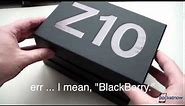 BlackBerry Z10 Unboxing & Hardware Tour | Pocketnow