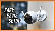 How To Setup EZVIZ Cameras + Basic App Walkthrough