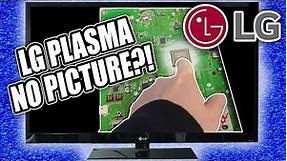 LG Plasma TV No Picture? How to Fix 60PZ550
