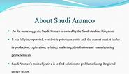 PPT - Saudi Aramco PowerPoint Presentation, free download - ID:7174949