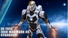 REVIEW : ZD Toys Iron Man Mark 39 Starboost from Iron Man 3 | MK39 | 中動 | 中动 | Marvel
