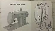Sears Kenmore Model 51 158.512 Sewing Machine Manual Instructions