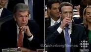 Mark Zuckerberg drinking water is my favorite meme