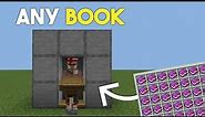 HOW TO EASILY GET PROTECTION 4 ENCHANTED BOOKS in Minecraft MCPE 1.20!