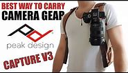 Ultimate Way to Carry Your Camera Gear! Capture V3 & Lens Kit (by Peak Design) Review