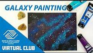 Art Project For Kids: How To Create A Galaxy Painting