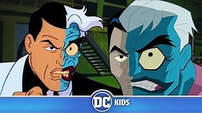 Batman VS Two-Face | Classic Batman Cartoons | @dckids