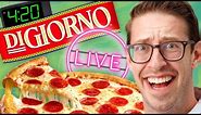 🔴Eat With Keith LIVE | A 4/20 Frozen Pizza Experience