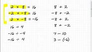 Understand and Learn the Rules of Positive and Negative Numbers