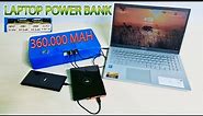 Build a 360.000mAh Laptop Power Bank from 180cell Old 18650 Battery