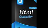 DecSoft HTML Compiler - Video tutorials - Number 001: How to compile modern HTML apps