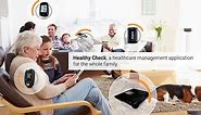 MbH Bluetooth Blood Pressure Monitor- Wireless Upper Arm Cuff BP Monitor for Home Use, IHB and AF Detection, Ultra-Light and Portable, Includes App for iOS & Android