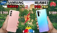 Samsung Galaxy S21 5G vs HUAWEI p30 PRO