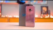 Samsung Galaxy S9 Unboxing 4K! (Lilac Purple)