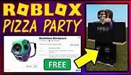 FREE! How To Get The Boombox Backpack! Pizza Party Event!