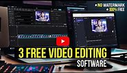 3 The Best Free Video Editing Software for YouTube - 2024