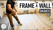 DIY How to frame a basement wall - for BEGINNERS