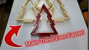 How To Make A Wood Christmas Tree With This Simple Jig | DIY WOODWORKING