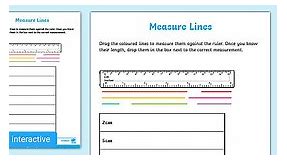 Interactive PDF: White Rose Maths Supporting Year 3: Spring Block 4 Length and Perimeter: Measure Length