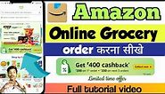 Amazon fresh coupon code | Amazon fresh 400 rupees cashback offer | Amazon get 400 cashback | Amazon