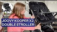 Joovy Kooper X2 Double Stroller | Live Unboxing, Assembly & Initial Review | Compact Travel Stroller