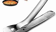 ChirRay 304 Stainless Steel Anti-scald Gripper Clips Heavy duty Handle Pot Retriever Plates Tongs Bowls Clamp Dishes Holder Hot Pot Microwave Oven Air Fryer Camping Tool