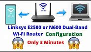 How to setup Linksys E2500 or N600 Dual-Band Wi-Fi Router | All Configuration 2020 English