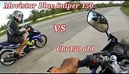 Movistar Blue #sniper 150 vs #cbr150 v1
