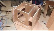 Instructions for designing the most detailed subwoofer enclosures - 15 inch bass subwoofer box