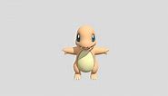 004 Charmander - Download Free 3D model by A-Z inc. (@AnimeLover200)