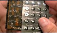 Bose Wave Remote Control - How to Test & How to take it Apart