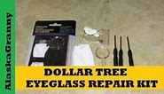 Eyeglass Repair Kit from Dollar Tree