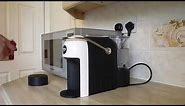 Lavazza A Modo Mio Jolie Coffee Machine & Lavazza compostable pod. See description below.