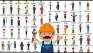 List of Jobs and Occupations in English | Types of Jobs | Learn Different Job Names