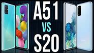 A51 vs S20 (Comparativo)
