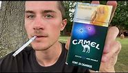 Smoking a Camel Activa Max Double “Purple Mint” Flavored Cigarette - Review