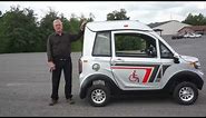 ZEV debuts a US$9,900 electric nano-van for wheelchair users