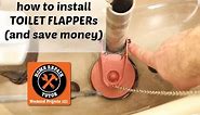 How to Replace a Toilet Flapper Valve