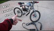 Best Exhaust Setup For Your Motorized Bike