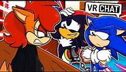SONIC & SHADOW GO TO COURT! (VR Chat) Ft. Amy, Silver, Sally & Knuckles!
