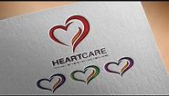 Heart Design I Adobe Illustrator Tutorial I Logo Design