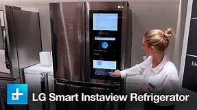 LG Smart Instaview Refrigerator - Hands On - IFA 2016