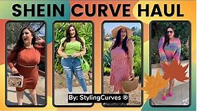 Shein Curve Plus Size Haul Try On | Fall 2021 | Size 18/20 | Sweater Dress | Styling Curves |