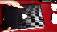 iCarbons Black Carbon Fiber Skin for the MacBook Pro - Customize Your MacBook