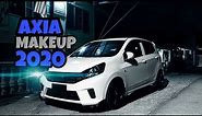 Perodua Axia Makeup 2020 | Before and After | Make it simple, but significant #perodua #axia #2020