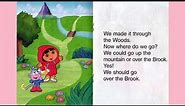 Dora the Explorer - Through the Woods Phonics Book 5-Nick Jr. Scholastic Read Aloud