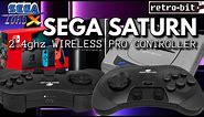 Retro-bit Sega Saturn 2.4ghz Wireless Pro Controller