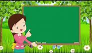 BACK TO SCHOOL - Animated SCREEN background Education - [FREE DOWNLOAD] Virtual/Online Classroom